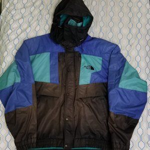 Vintage 90s The North Face Colorblock Jacket Coat
